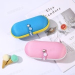 귀여운 안경 보관함 보관 학생 자동차 케이스 상자 여러개 휴대 가방 선글라스 핑크 : 다모아 점방