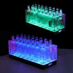 LED아이스버켓 양주 와인 샴페인 맥주 클럽 바스켓 얼음통 라운지 조명 파티 바 : 미닝mall