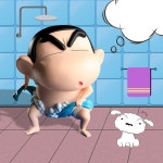 짱구 피규어 인형 맹구 콧물 휴지 티슈케이스 짱구는못말려 짱아 귀여운 캐릭터 애니 Bathing Shinchan Crayon 자동차 섀시 Hand... 