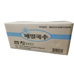 진메밀명가 국내산 메밀 국수 15kg 대용량 업소용 전문점용 막국수 소바 모밀 : 진 메밀명가