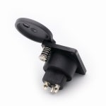 해피아워몰364 XLR 커넥터 3 핀 암 소켓 패널 마운트 보호 커버 포함 비디오용 1개 : 해피아워몰364
