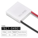 해피아워몰364 Gaqqee TEC1-12706 반도체 냉장고 열전 냉각기 펠티어 DIY 냉동 슬라이스 TEC1 04901 04902 5V : 해피아워몰364