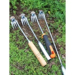 농기구 잡초 뽑는 괭이 서서하는 손잡이 긴 호미 장대 : 영마인