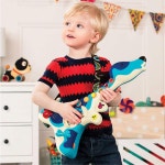 아기 악기연주 다양한 사운드 어린이 락커 우퍼기타 장기자랑 재미있는 : 케어스마트