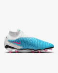 나이키 팬텀 GX 엘리트 발틱 블루 화이트 핑크 블라스트 축구화 DC9969-446 : 블랑두스