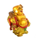 부 동전 가방 해피 웃음 Maitreya 부처님 동상 J2172 : 포니점빵