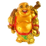 부 동전 가방 해피 웃음 Maitreya 부처님 동상 J2172 : 포니점빵