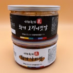 국내산 황기 젓갈 밑반찬 밥도둑 자취생 간편 300g 낙지젓 밑 반찬 : 아리랑식품