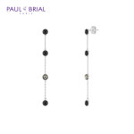 폴브리알 PIBE0132 블랙 드롭 귀걸이 : 와이제이YJ컴퍼니