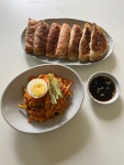 [창화당] 쫄면+모둠만두+떡볶이세트 / 납작왕군만두 3종 + 쫄면 세트 / 납작 왕 군 만두 3종 세트 단품 : 러브쿄