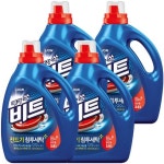 비트 진드기 액체세탁세제 본품 3L x 4개 대용량 드럼 일반세탁기 베이킹소다 구연산 : 라이프앤플러스
