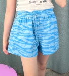 가니 프린티드 코튼 엘라스틱 쇼츠 숏팬츠 F7946 : 마이리틀런던