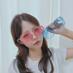 투명컬러 파티선글라스 안경 인생네컷 소품 놀이동산 생일 : 생활일번지