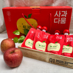사과다움 씨없는 사과즙 120ml 국내산 100% 착즙 사과주스 HACCP 어린이기호식품 : 유앤티커머스