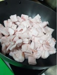 국내산 한돈 무항생제 돼지  비계  A지방 돈지 1kg : 초은농장