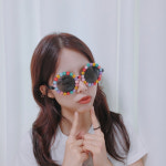 플라워 파티선글라스 안경 인생네컷 소품 놀이동산 생일 : 생활일번지