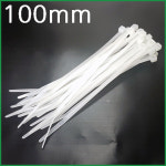 케이블타이 백색 100mm 수량200개 (4000번) : INTR