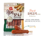 펫스토리 수제핫도그 강아지간식 8종 꼬치 수제 닭고기 핫도그 100gx5개입 반려견 : coreabay