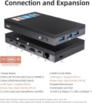 MeLE Quieter 3C 펜리스 미니 PC N5105 16GB 512GB 윈도우 11 프로 : AKL