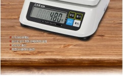 카스 전자저울3kg 업소용SW2S-3CS 디지털 (1g-3kg) 주방 계량 저울 제과제빵요리1g-3kg : 성일스케일
