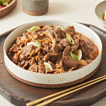 달콤 짭쪼름한 간장 소스로 맛있게 만든 더 얇아서 맛있는 오리 간장 불고기 400g : 정다운mall