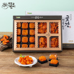 [네이처팜]청도 반건시 선물세트(60gx12과+감말랭이100gx4팩) : 농업회사다온푸드