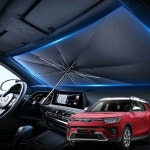 앞유리커버 햇빛가리개 차량용 베리뉴 티볼리 우산형 : 하다패밀리