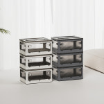 무아스 멀티오픈 폴딩 리빙박스 40L 다용도 수납함 : 무아스