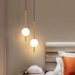 북유럽 인테리어 포인트 펜던트 조명 식당용 배경 주방 침대 머리맡 섬 레스토랑 LED : 모여라샵