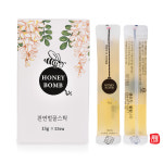 청솔꿀벌농장 협동조합 | [꿀벌나라]허니밤 선물세트 2 호(스틱꿀 1통 15g 15개, 벌꿀280g 2병) : 꿀벌나라사회적협동조합