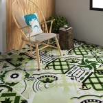 모자이크타일 타입 3 녹색 꽃 타일 장식 주방 욕실 벽 바닥 발코니 화장실 : 베스트 클릭