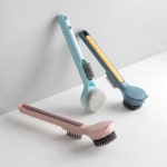 브러쉬 화장실 주방 욕실 수세미 청소 스펀지 솔 : 안양족