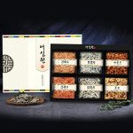 어심 함박웃음2호 (볶음멸치150g/조림멸치130g/보리새우90g/새우90g/구운아몬드360g/호두250g) : 예찬닷컴