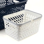 손잡이 마트 바구니 편의점 바구니 플라스틱 바구니 : 진성플러스몰