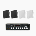 SLP-12T SLP-14T 벽걸이 스피커+2채널 앰프 음향패키지 모음 - JBL 매장 카페 회의실 상업용 : 새롬사운드