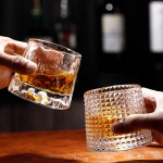 위스키잔 온더락잔 언더락잔 크리스탈 칵테일 양주잔 웨이브 : 플레노