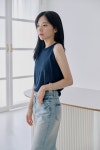 워싱데님 데님팬츠 연청바지 일자 청바지  쿨데님 : 디올레