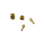 Tig 용접 토치 커넥터 2 개 가스 너트 워터 : 월드인터네셔널 통상