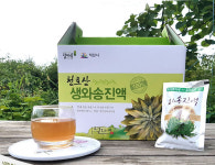 와송즙 와송진액 저온추출 (60포+6포) 유기농 와송으로 만든 더 건강한 와송즙 : 천해자연속 천호산와송농장