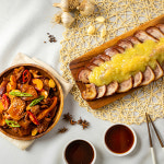 돈학 750g 왕족발 앞다리 통족발 캠핑음식 만화고기 안주 야식 : 정성담은푸드