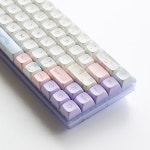 XDA 퍼플 시나모롤 키캡 PBT 염료승화 Mac키 독거미 레이니75호환 : SAOPAO
