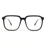 대두안경 큰안경테 빅사이즈 얇은 투명뿔테안경 블루라이트차단 변색렌즈 빛번짐 : 김9안경