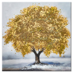 황금열매 돈나무 돈들어오는 입체 액자 그림 사무실 거실 금전운 풍수 인테리어 유화 캔버스 : 인메이블