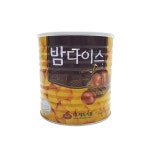 대두식품 밤 다이스 당침밤 3kg : 리더스푸드몰