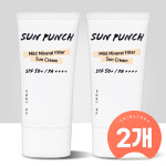 (2개) 꽃을든남자 선펀치 순한 무기자차 선크림 70ml : 주식회사 스킨스토리