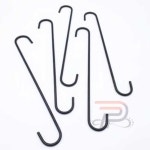 파샵 롱 S고리 블랙 30cm 에스고리 스카프걸이 옷걸이후크 : 파니퍼니