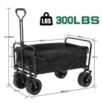 캠핑웨건광폭 관부가세포함 접이식 왜건 카트 휴대용 야외 캠핑 해변 대용량 다기능 조절 가능한 핸들 피크닉 바베큐 트롤리 : 벨몬트샵