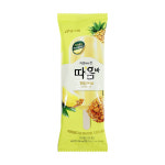 따옴아이스크림 따옴바 파인애플 딸기 패션후르츠 납작복숭아 수박 5종 40개세트 : 레알마트