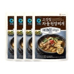 청정원 고깃집 차돌 된장찌개 450g x 4개 : 굿셀리스