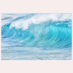 바닷가 바다현수막 바다배경 파도현수막 1500-1000mm : 펄럭배너